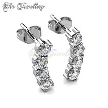 Swarovski Crystals Curl Set - Her Jewellery