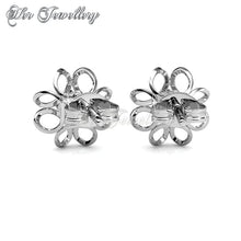 Swarovski Crystals Daffodil Earrings - Her Jewellery