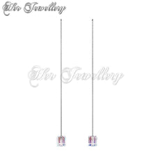 Dangling Cube Earrings