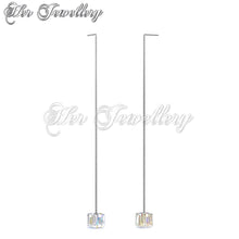 Dangling Cube Earrings