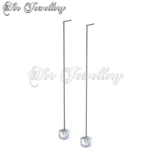 Dangling Cube Earrings