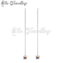 Dangling Cube Earrings