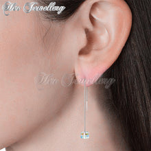Dangling Cube Earrings