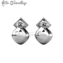 Swarovski Crystals Diamond Lucid Earrings - Her Jewellery