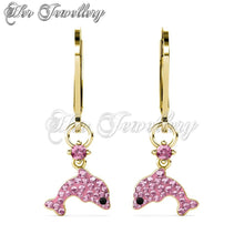 Dolphin Hoop Earrings