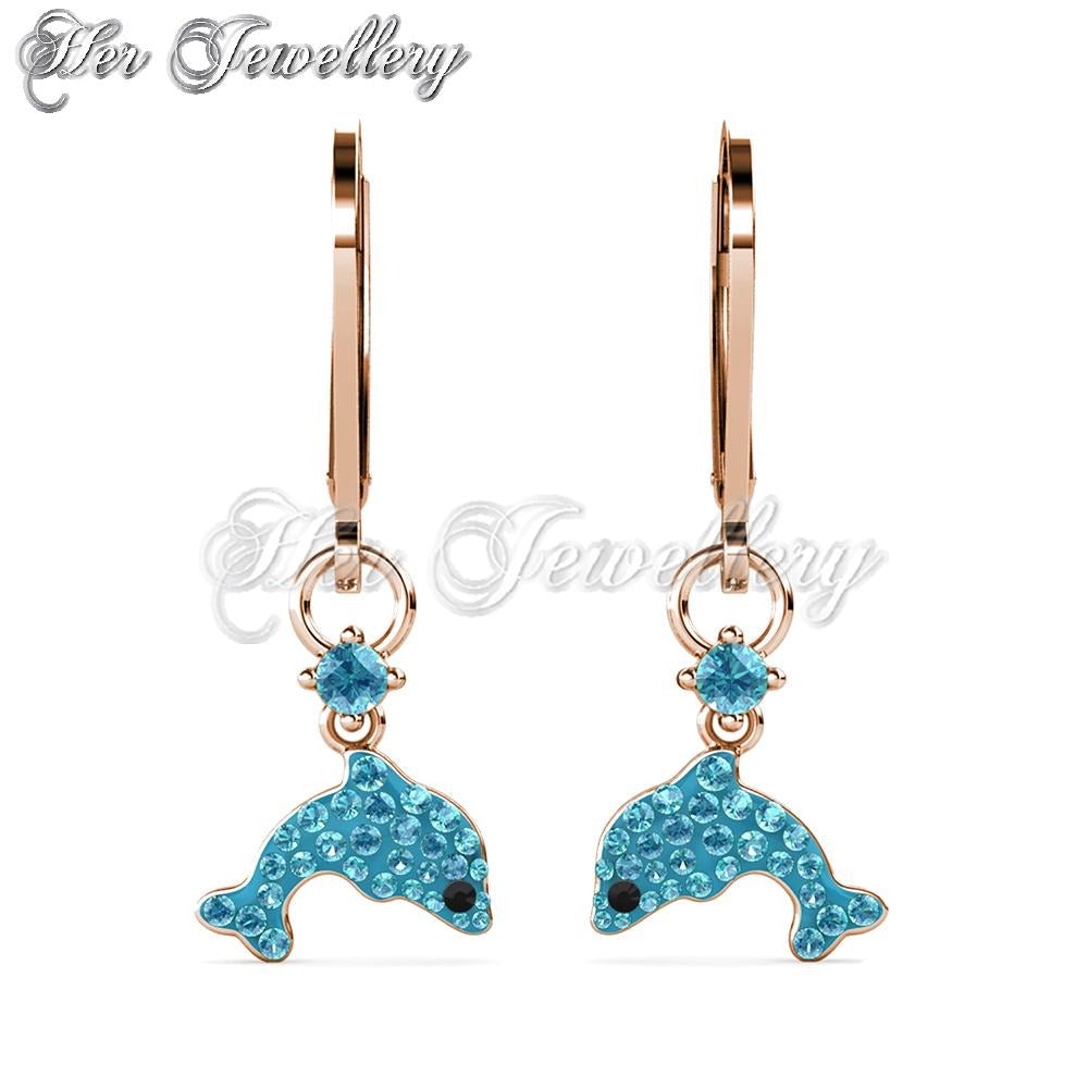 Dolphin Hoop Earrings