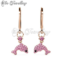 Dolphin Hoop Earrings