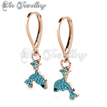 Dolphin Hoop Earrings