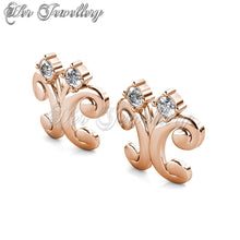 Swarovski Crystals Dragonfly Earrings - Her Jewellery