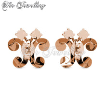 Swarovski Crystals Dragonfly Earrings - Her Jewellery