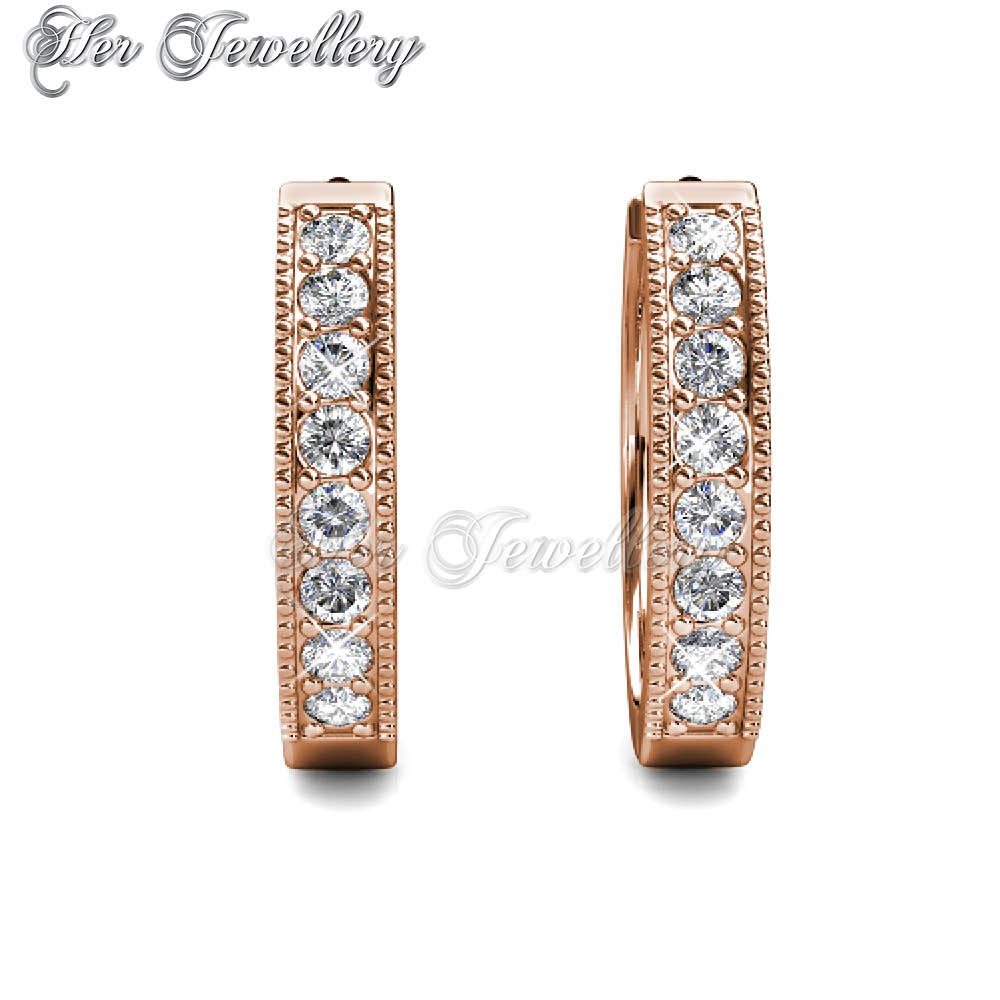 Swarovski Crystals Eclat Earrings - Her Jewellery