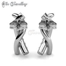 Swarovski Crystals Edna Earrings‏ - Her Jewellery