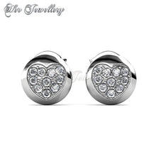 Faith Heart Earrings