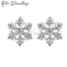 Swarovski Crystals Floraison Earrings - Her Jewellery