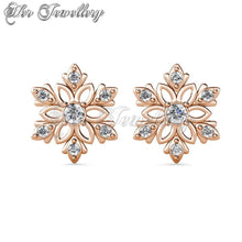 Swarovski Crystals Floraison Earrings - Her Jewellery