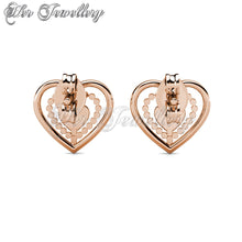 Swarovski Crystals Gene Love Earrings - Her Jewellery