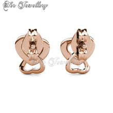 Swarovski Crystals Gentle Love Earrings - Her Jewellery