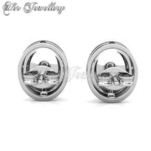 Swarovski Crystals Glamour Erin Earrings - Her Jewellery