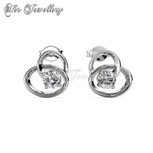 Swarovski Crystals Harmony Earrings‏ - Her Jewellery