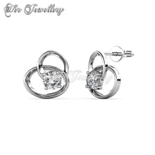 Swarovski Crystals Harmony Earrings‏ - Her Jewellery