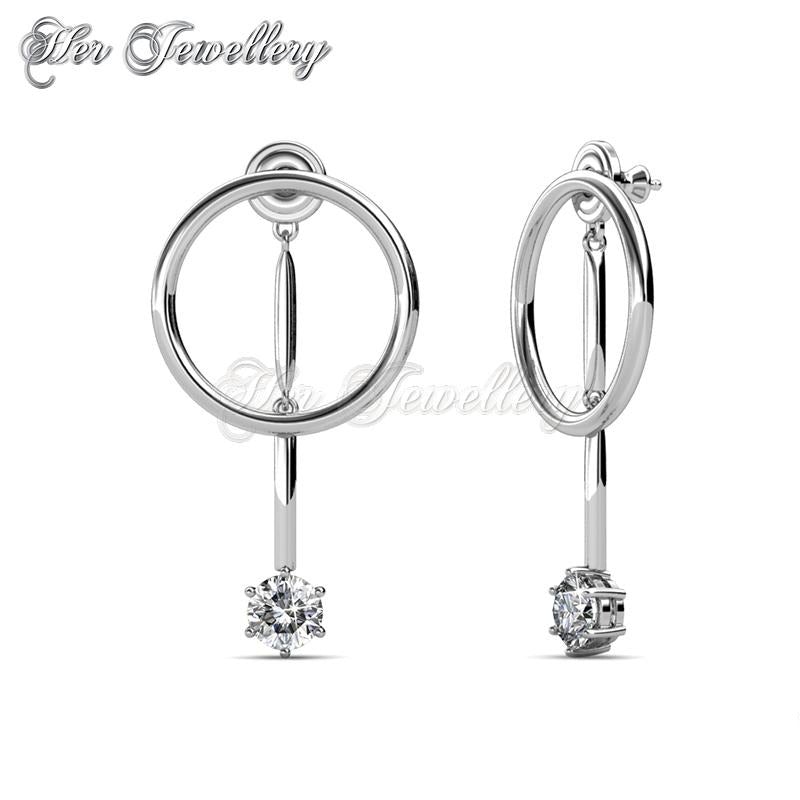 Swarovski Crystals Hazel Drop Earrings‏ - Her Jewellery
