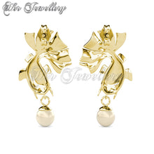 Japan Carp Fish Earrings