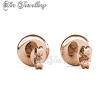 Swarovski Crystals Knob Earrings - Her Jewellery