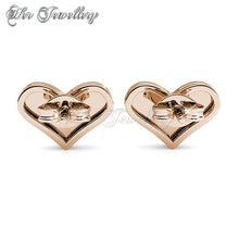 Swarovski Crystals Kolina Set (Rose Gold) - Her Jewellery