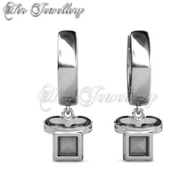 Swarovski Crystals Giselle Hoop Earrings - Her Jewellery