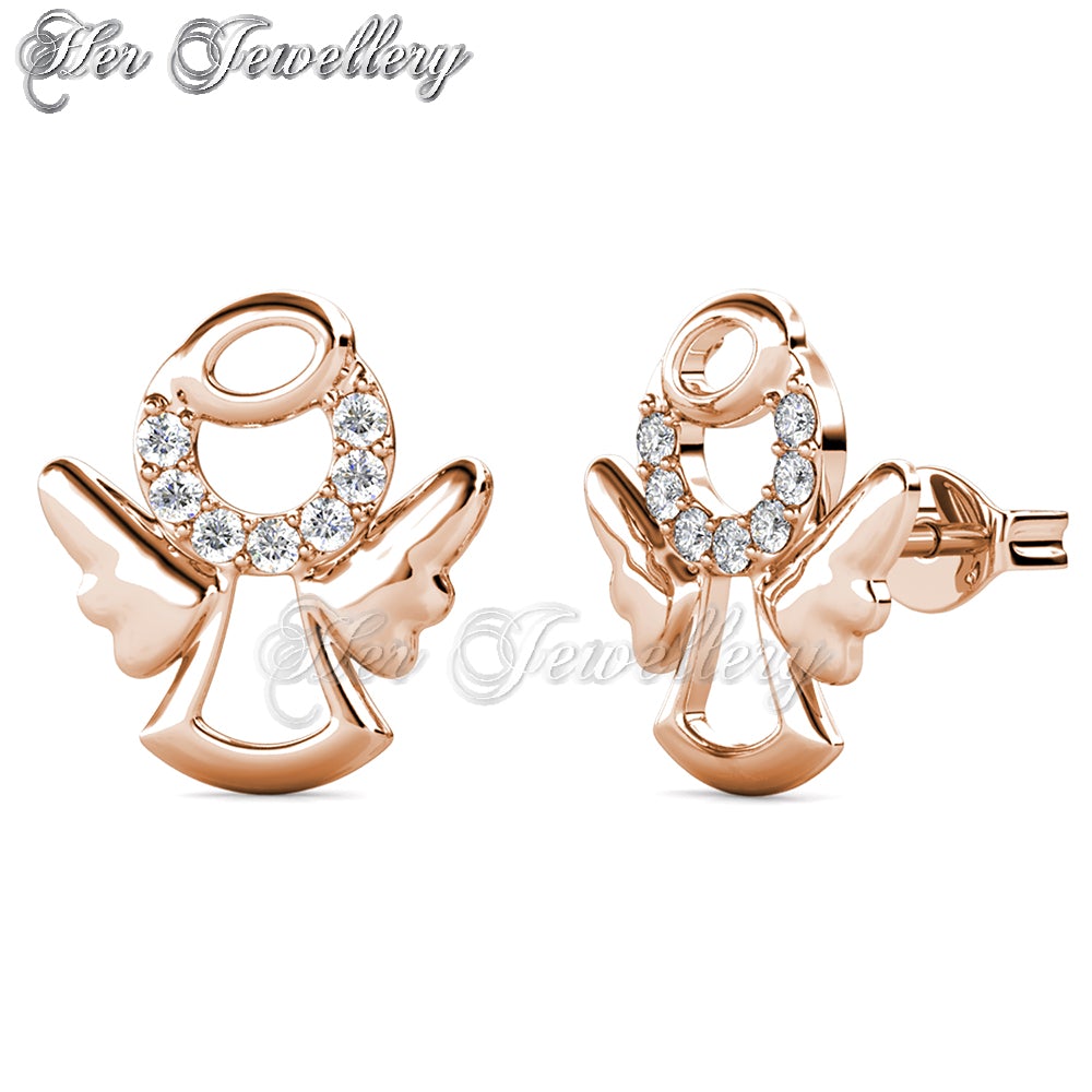 Swarovski Crystals Little Angel Earrings - Her Jewellery