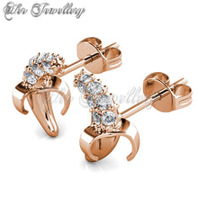 Swarovski Crystals Little Banana Earrings - Her Jewellery