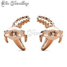 Swarovski Crystals Little Banana Earrings - Her Jewellery