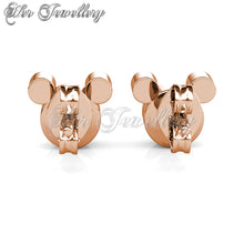 Swarovski Crystals Little Bear Earrings - Her Jewellery