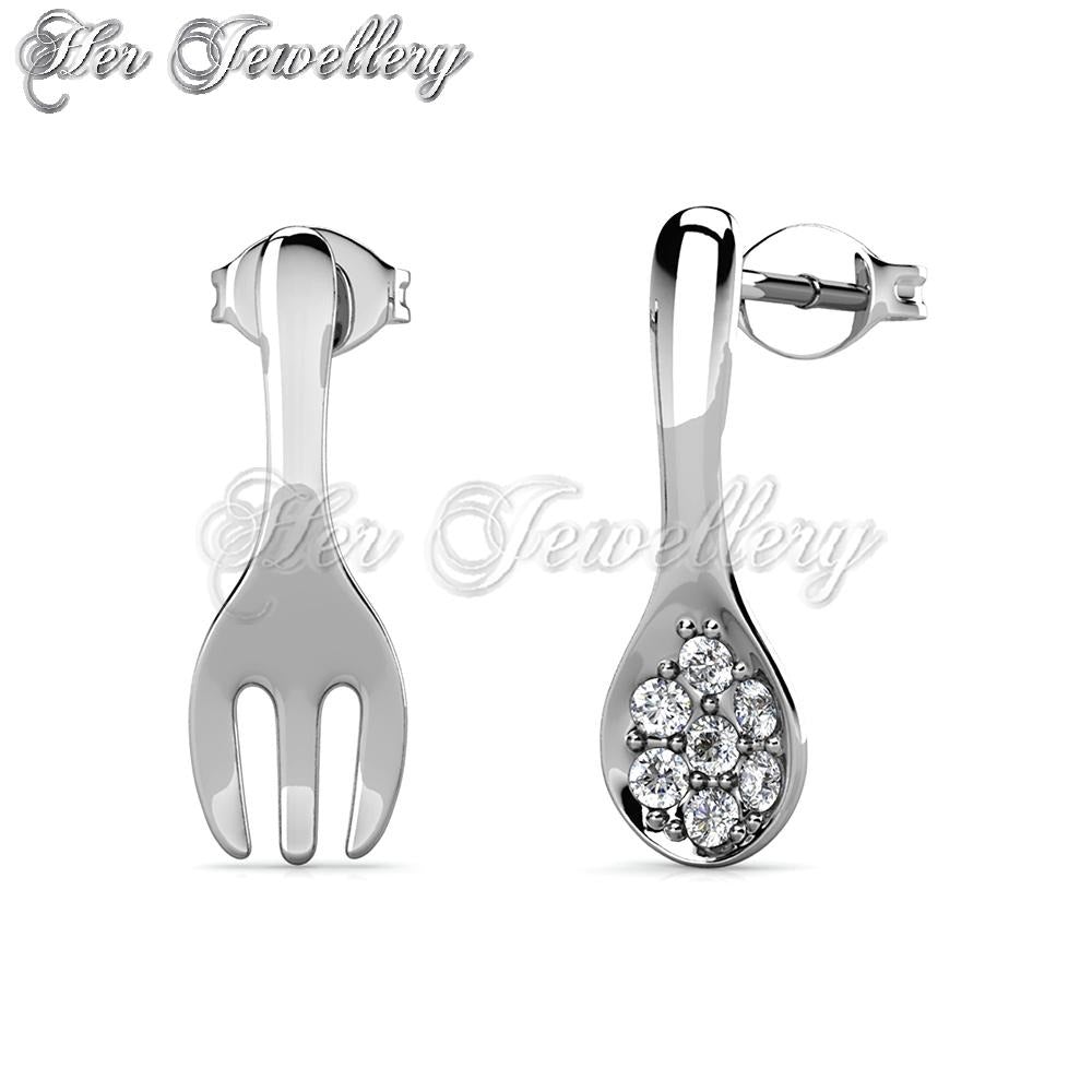 Little Silverware Earrings