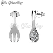 Little Silverware Earrings