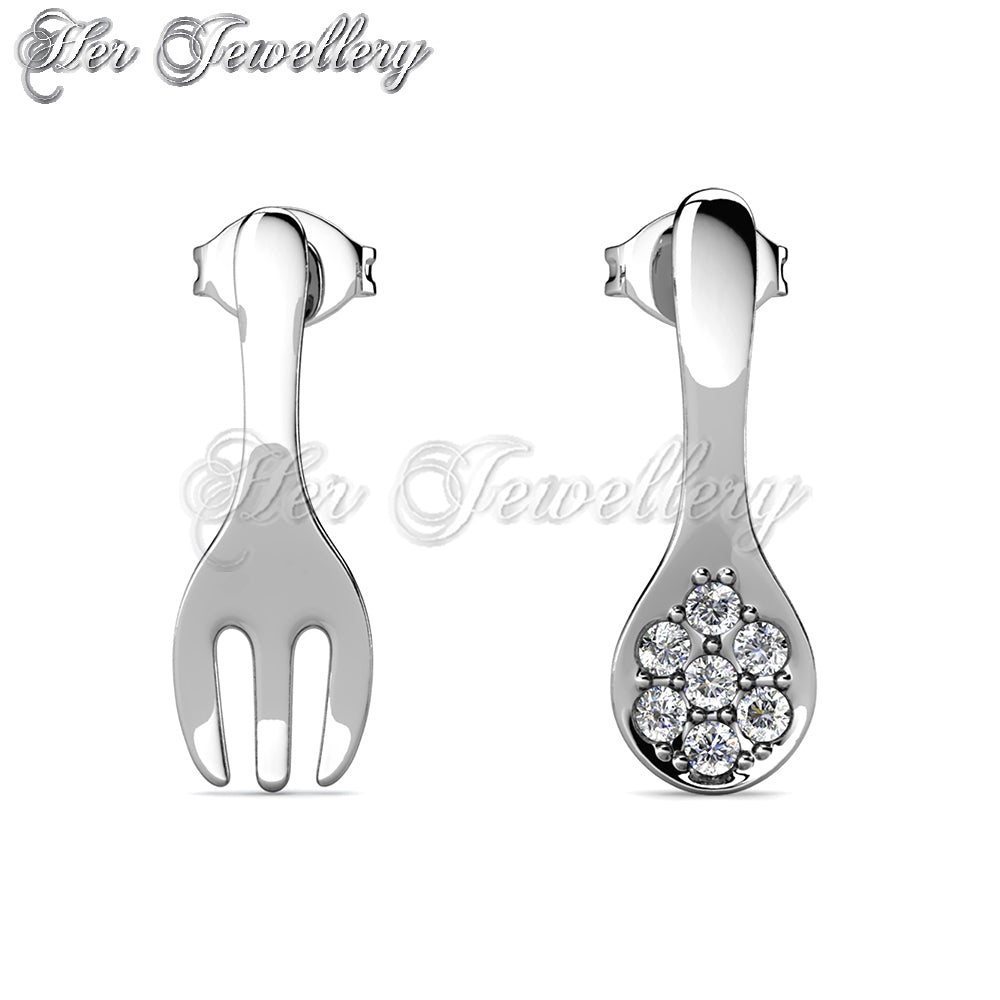 Little Silverware Earrings