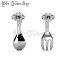 Little Silverware Earrings