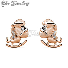 Swarovski Crystals Little Trojan Earrings - Her Jewellery