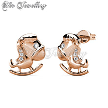 Swarovski Crystals Little Trojan Earrings - Her Jewellery
