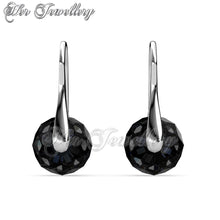 Swarovski Crystals Lustrous Hook Earrings - Her Jewellery