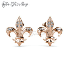 Swarovski Crystals Medieval Set (Rose Gold) - Her Jewellery
