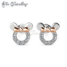 Swarovski Crystals Micky Earrings‏ - Her Jewellery