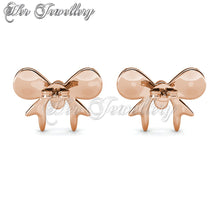 Swarovski Crystals Minnie Bow Earrings - Her Jewellery