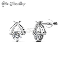 Swarovski Crystals Myth Earrings - Her Jewellery