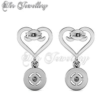 Swarovski Crystals Olesya Dangling Earrings - Her Jewellery