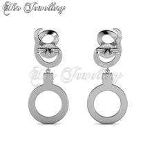 Swarovski Crystals Oriana Dangling Earrings - Her Jewellery