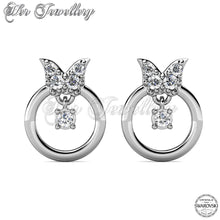 Swarovski Crystals Papillion Earrings - Her Jewellery