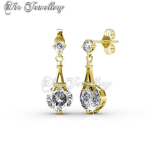 Swarovski Crystals Paris Earrings - Her Jewellery
