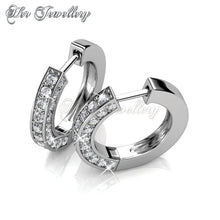 Swarovski Crystals Perry Clip Earrings - Her Jewellery