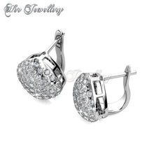 Swarovski Crystals Peyton Clip Earrings - Her Jewellery